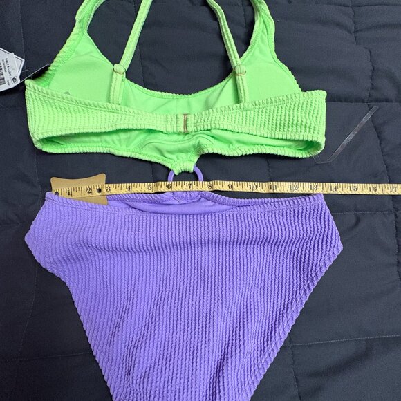 Salt & Cove Juniors' Colorblocked One-Piece Monokini - Size: Medium - NWT - Picture 11 of 16